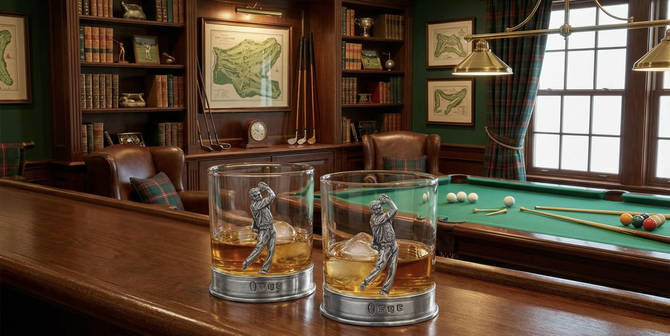 LUXURY PEWTER GOLF GIFTS