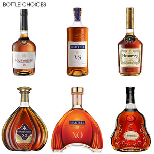 Luxury Brandy Gift Set Includes Bottle & 2  Brandy Glasses