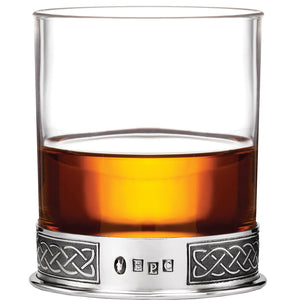 11oz Celtic Pewter Whisky Glass Tumbler