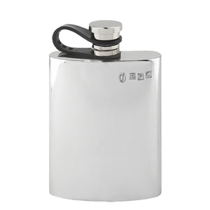 4oz Pewter Hip Flask with Flexi Cap