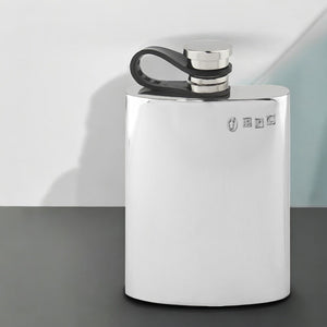 4oz Pewter Hip Flask with Flexi Cap