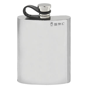 6oz Pewter Hip Flask with Flexi Cap
