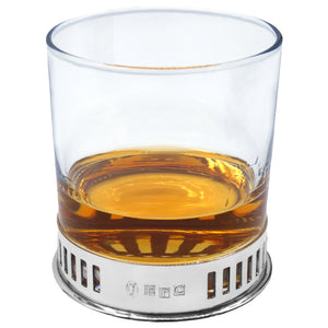 Monaco 650ml Whisky, Wine & Spirits Decanter Gift Set Includes 2x 11oz Monaco Pewter Tumblers