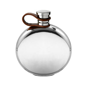 Flasque de poche 4oz en étain uni