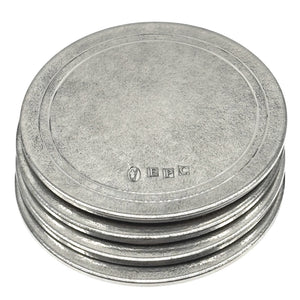 Legacy Pewter Coasters Set of 4