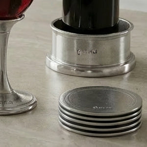 Legacy Pewter Coasters Set of 4