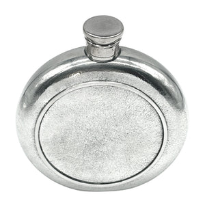 Legacy Pewter 6ox Round Hip Flask