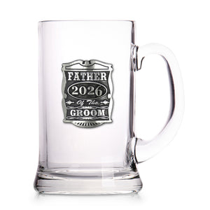 1 Pint Wedding Father Of The Groom Glass Beer Mug Tankard 2026