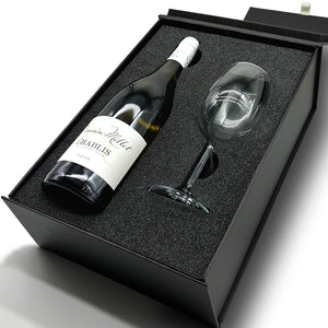 Luxury Wine Gift Set Includes Bottle & Wine Glass