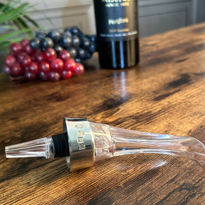 Luxury Wine Gift Set Includes Bottle, Wine Aerator, Pewter Wine Bottle Coasters, 4 Pewter Coasters & Stag Wine Bottle Stopper