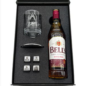 Luxury Whisky Gift Set Includes Bottle, 11oz Whisky Tumbler, Pewter Coaster & Set Of Whisky Stones