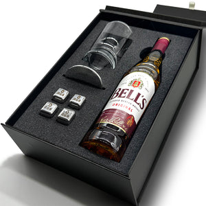 Luxury Whisky Gift Set Includes Bottle, 11oz Whisky Tumbler, Pewter Coaster & Set Of Whisky Stones