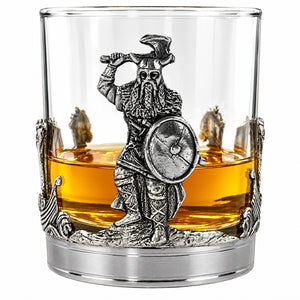 11oz Viking Pewter Whisky Glass Tumbler