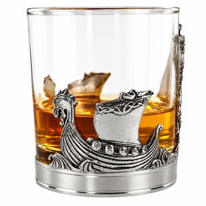 11oz Viking Pewter Whisky Glass Tumbler