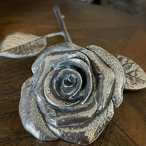 10th Tenth Tin Ten 10 Year Wedding Anniversary Everlasting Forever Rose Keepsake Gift