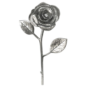 60° Anniversario di nozze di diamante di 60 anni eterno rosa con il regalo di cristallo del cuore di Swarovski Keepsake