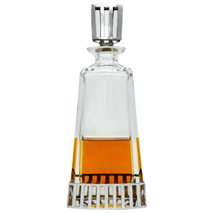650ml Whisky, Wine & Spirit MONACO TALL PEWTER DECANTER