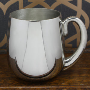 1 Pint* Pewter Beer Mug Tankard - Stout Design