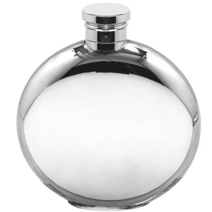 4oz Runde Plain Zinn Flachmann