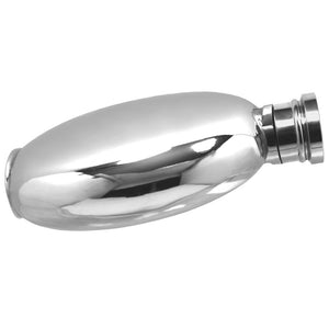 4oz Runde Plain Zinn Flachmann