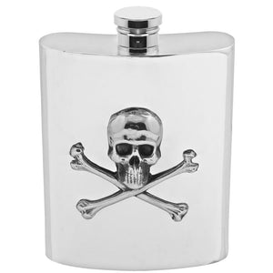 Luxury Rum Gift Set Includes Bottle, Shot Glasses and Hip Flask