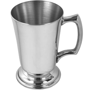 1 Pint* Pewter Beer Mug Tankard - Pilsner Design