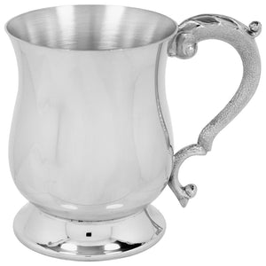1 Pint Zinn Bierkrug Tankard - georgisches Design