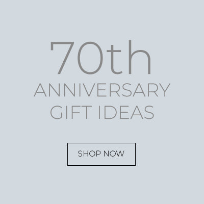 Personalised 70th Anniversary Gifts