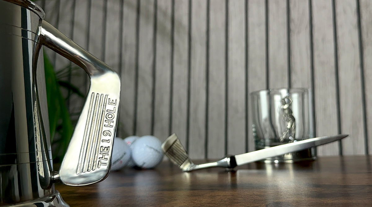 LUXURY PEWTER GOLF GIFTS