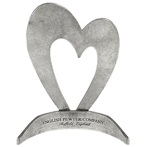 25th Silver Wedding Anniversary Heart Keepsake Geschenk mit Swarovski-Kristall personalisiert mit Ihren Jahren