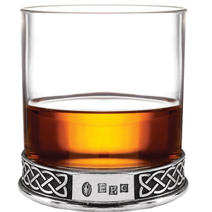 Gobelet à whisky en verre 11oz Celtic Pewter