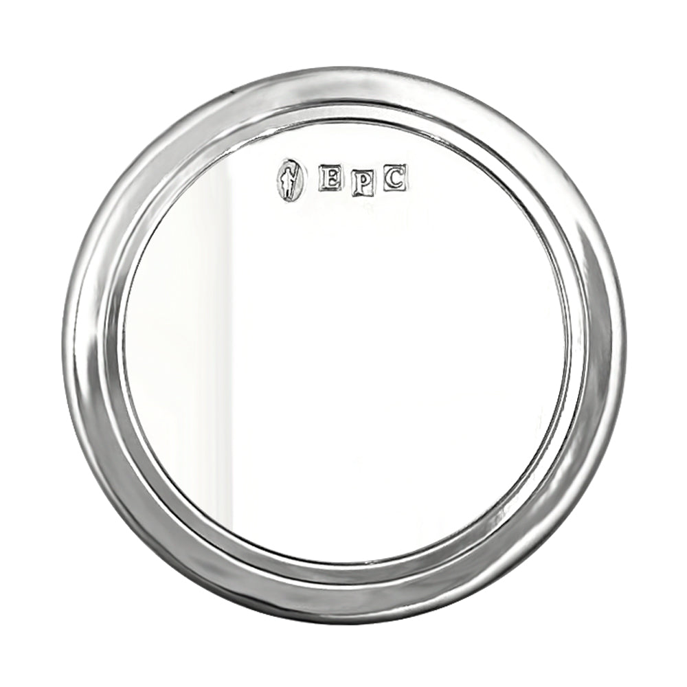 Pewter Coasters for Bottle Or Tumblers (Set of 4)