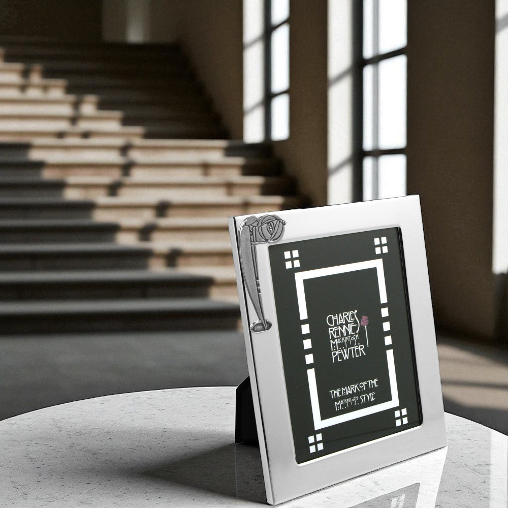 6x4 Silver Plated Charles Rennie Mackintosh Photo Frame