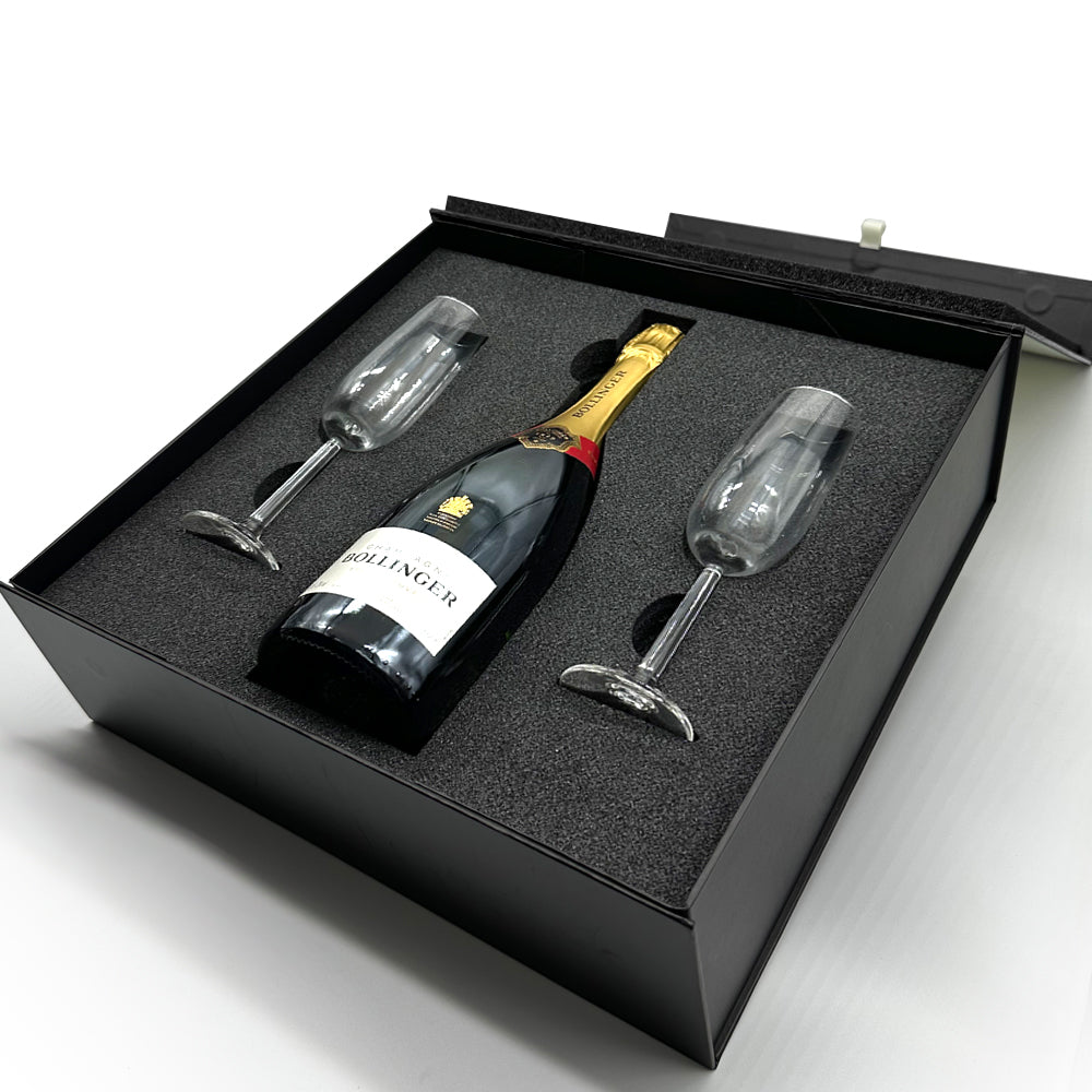 Luxury Champagne Gift Set Includes Bottle 2 Champagne Flutes UK englishpewter