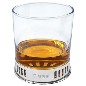 Monaco 650ml Whisky, Wine & Spirits Decanter Gift Set Includes 4x 11oz Monaco Pewter Tumblers