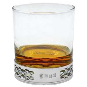 Uisge Beatha 600ml Whisky, Wine & Spirits Decanter Gift Set Includes 2x 11oz Uisge Beatha Pewter Tumblers