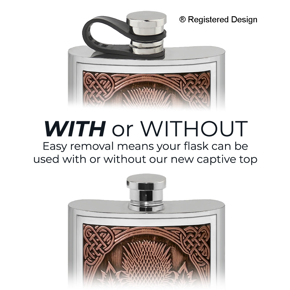 4oz Flachmann aus Zinn