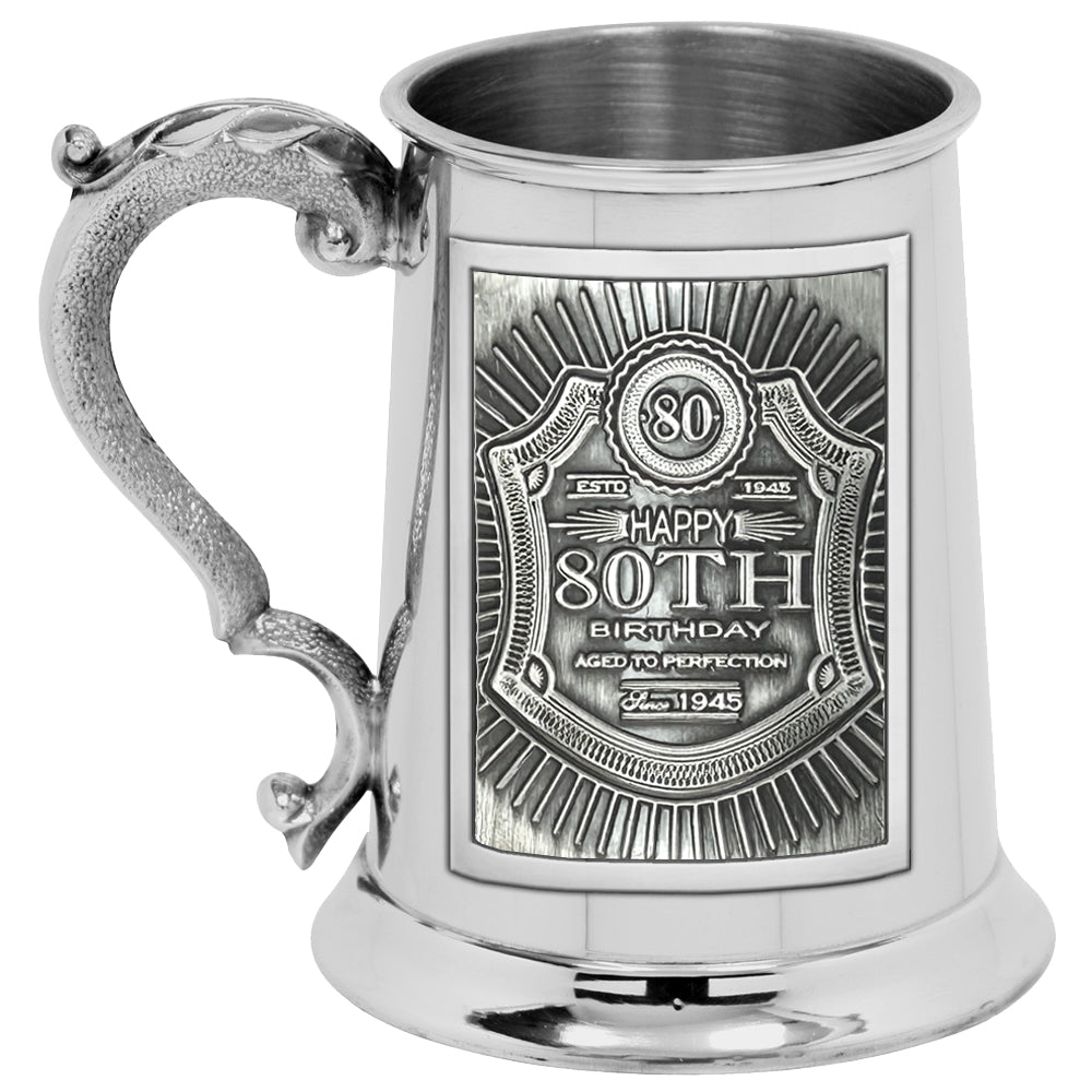 1 Pint Wedding Best Man Pewter Beer Mug Tankard