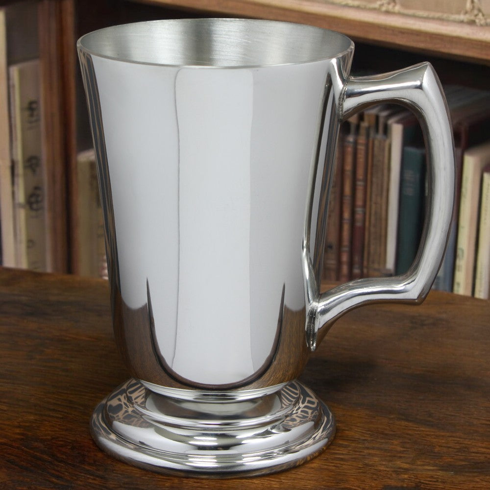 1 Pint* Pewter Beer Mug Tankard - Pilsner Design