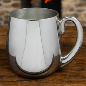 1 Pint* Pewter Beer Mug Tankard - Stout Design