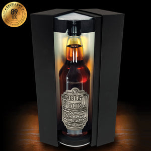 Coffret cadeau Whisky 40e anniversaire Bouteille et boîte