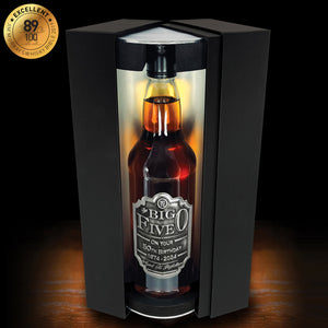 50. Geburtstag Whisky-Geschenkset Flasche &amp; Box