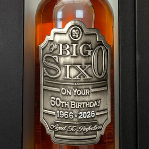 60th Birthday Whisky Gift Set Bottle & Box 1966
