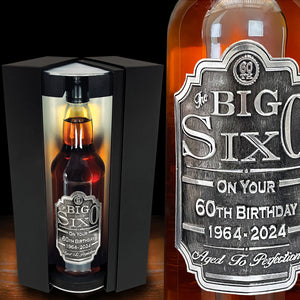 60. Geburtstag Whisky-Geschenkset Flasche &amp; Box