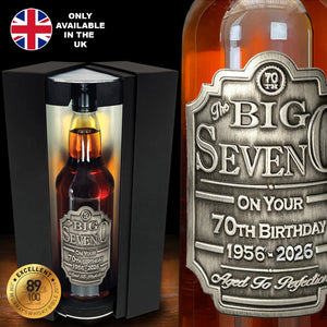 70th Birthday Whisky Gift Set Bottle & Box 1956