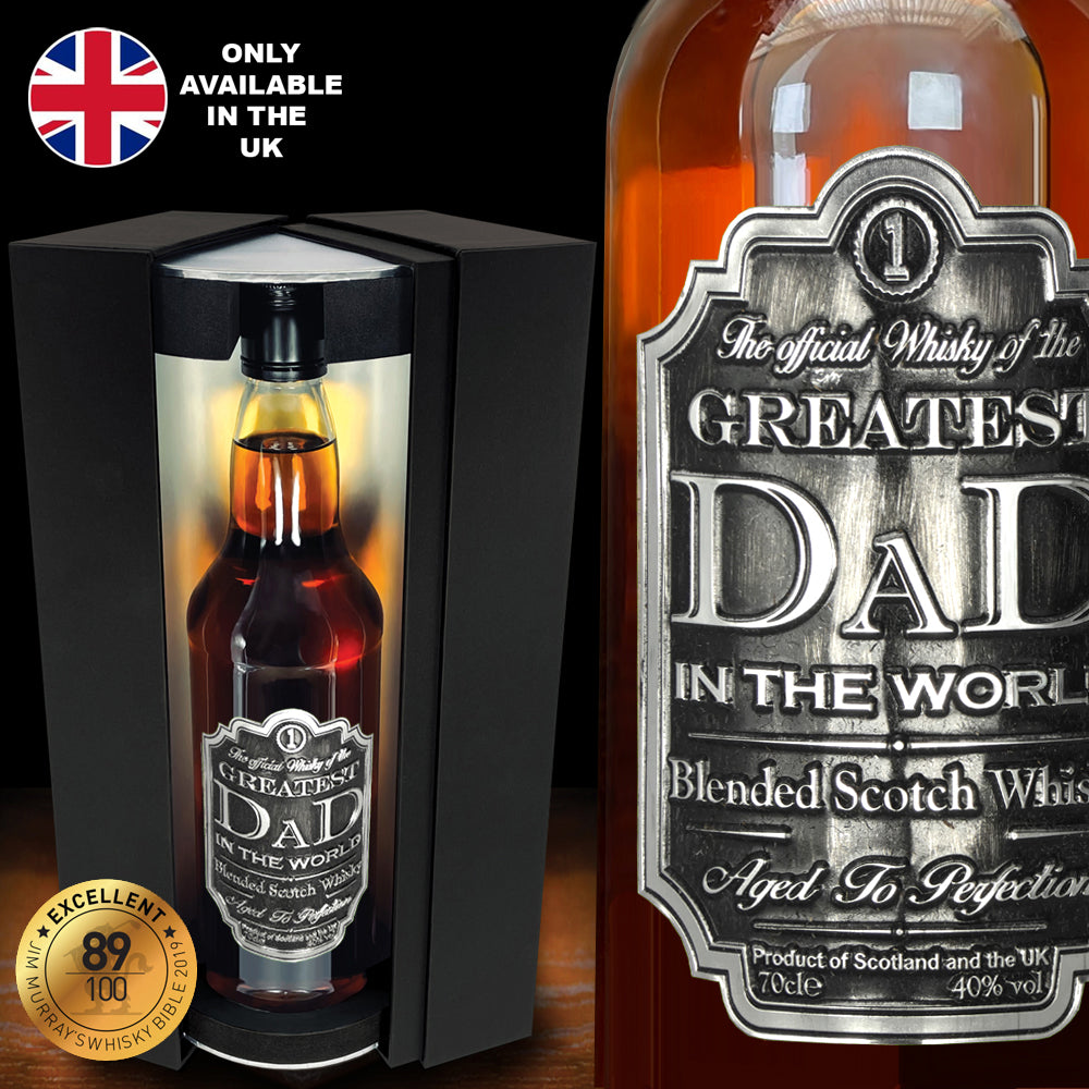 Greatest Dad Gift Set Bottle & Box