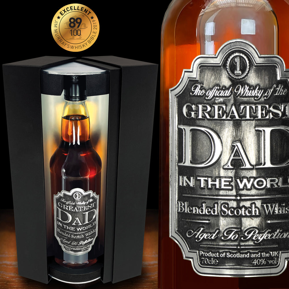 Greatest Dad Gift Set Bottle & Box