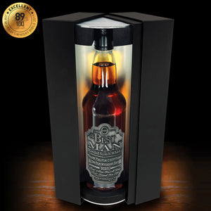 Set regalo Whisky Best Man Bottiglia e scatola