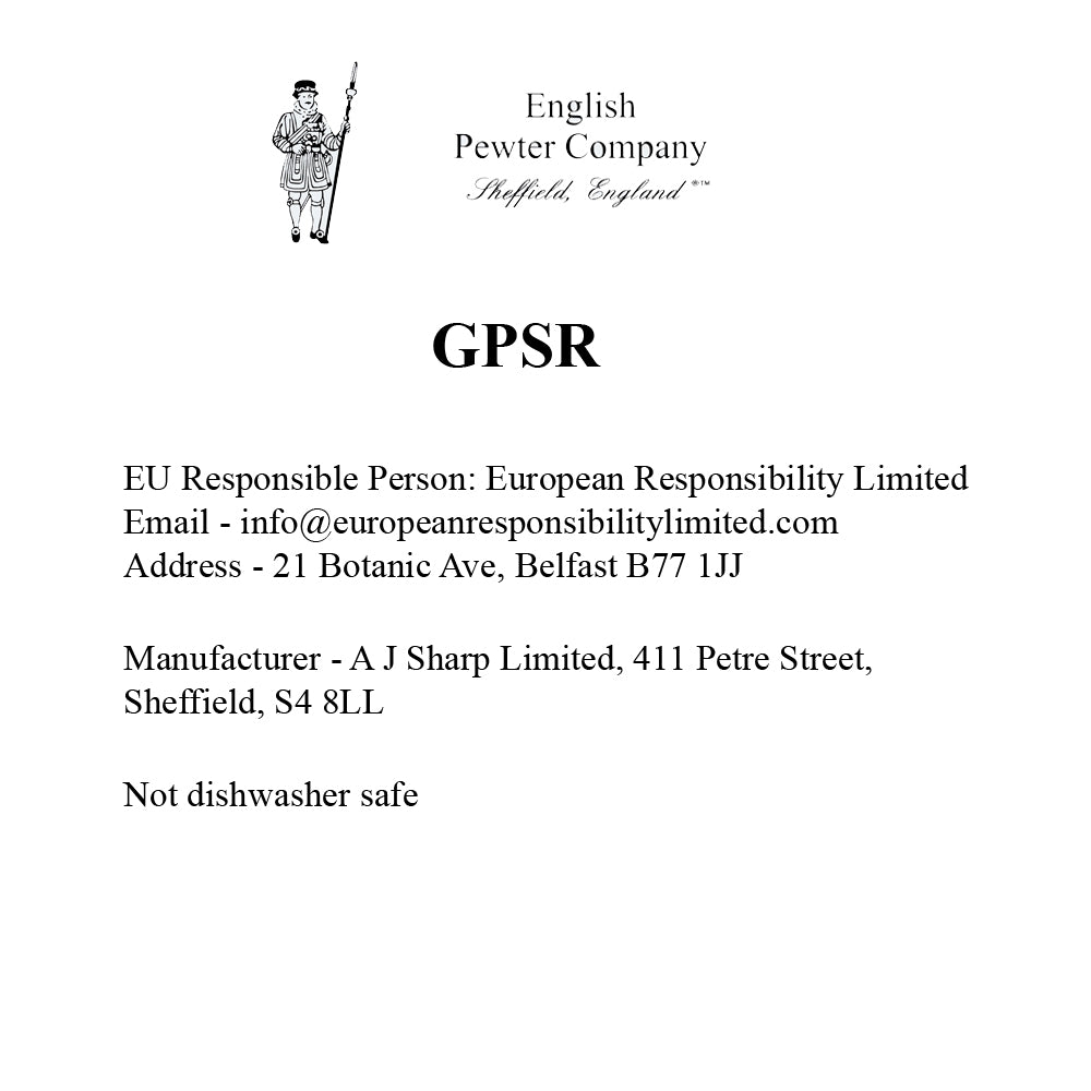 Luxury Brandy Gift Set Includes Bottle, Brandy Glass, 4 Pewter Coasters, Pewter Spirit Measure, 6oz Stainless Steel Hipflask & Funnel