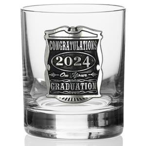 11oz Graduation Pewter Whisky Glass Tumbler 2024